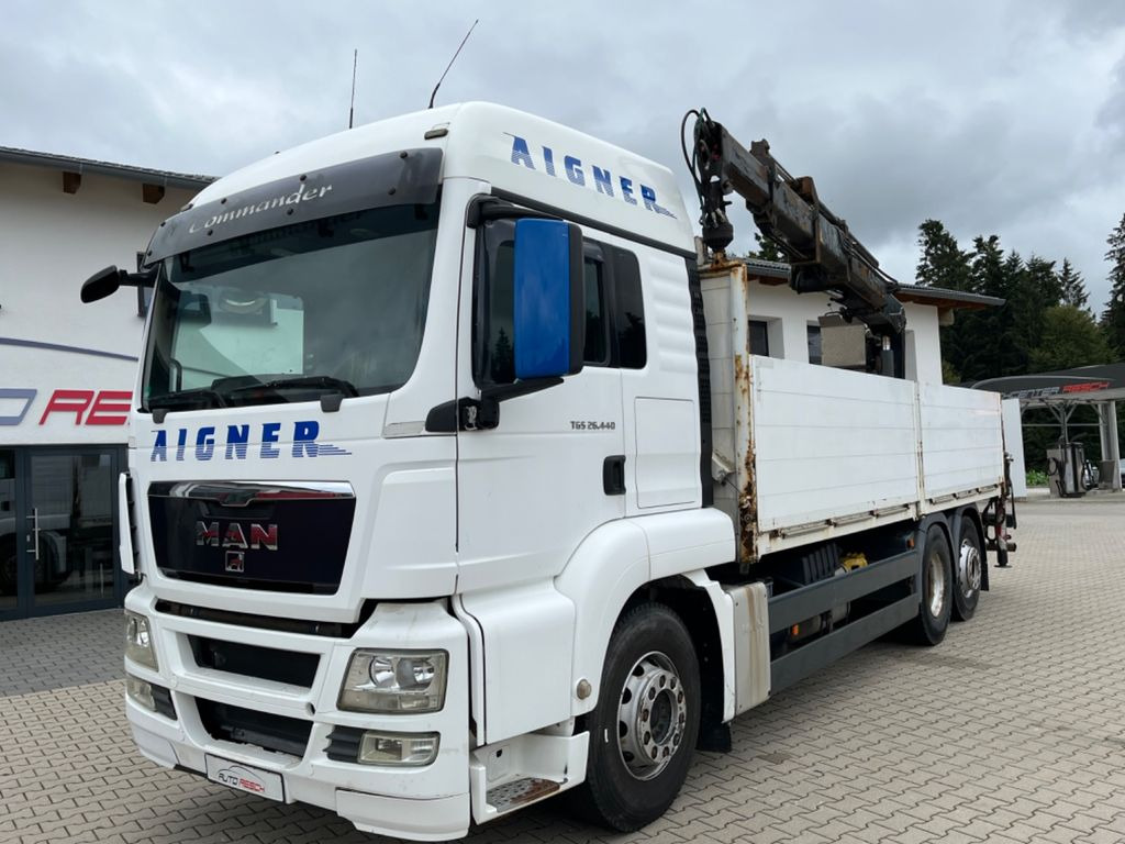 MAN TGS 26.440 Baustoff mit HIAB XS 166 Kran MAN TGS 26.440 Baustoff mit HIAB XS 166 Kran - משאית צד נופל/ שטוחה, משאית מנוף: תמונה 3 MAN TGS 26.440 Baustoff mit HIAB XS 166 Kran MAN TGS 26.440 Baustoff mit HIAB XS 166 Kran - משאית צד נופל/ שטוחה, משאית מנוף: תמונה 3