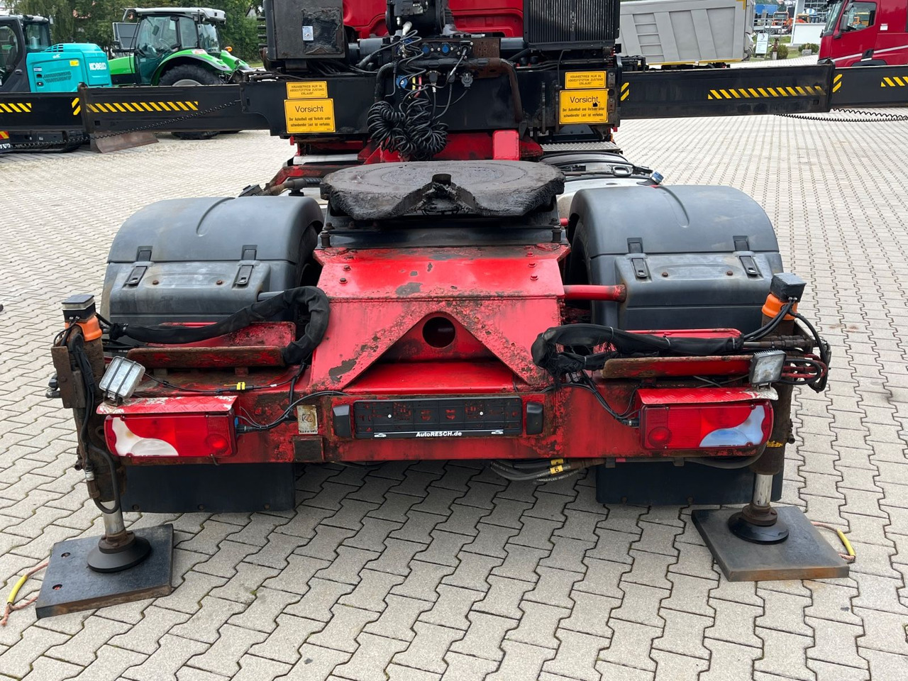 יחידת טרקטור MAN TGX 18.400 mit Kran HIAB 288E P-5 HIPRO: תמונה 11