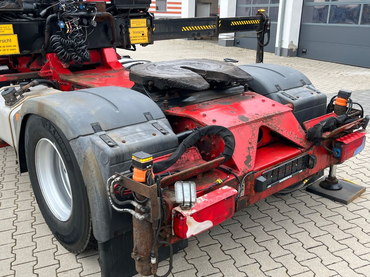 יחידת טרקטור MAN TGX 18.400 mit Kran HIAB 288E P-5 HIPRO: תמונה 10