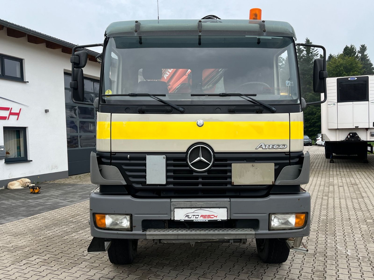 Mercedes-Benz Atego 1823 4x4 Kipper mit Kran Atlas 125.2 Funk - מזהיר, משאית מנוף: תמונה 5 Mercedes-Benz Atego 1823 4x4 Kipper mit Kran Atlas 125.2 Funk - מזהיר, משאית מנוף: תמונה 5