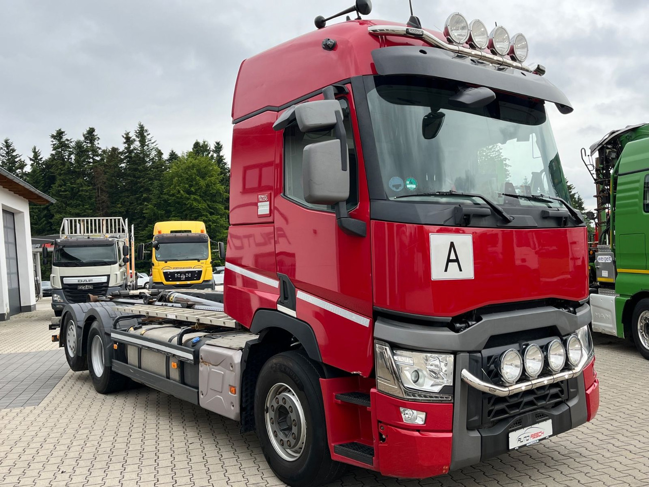 Renault T520 6x2 Meiller RS 21 Abrollkipper Lift Lenk - משאית הרמת וו: תמונה 2 Renault T520 6x2 Meiller RS 21 Abrollkipper Lift Lenk - משאית הרמת וו: תמונה 2