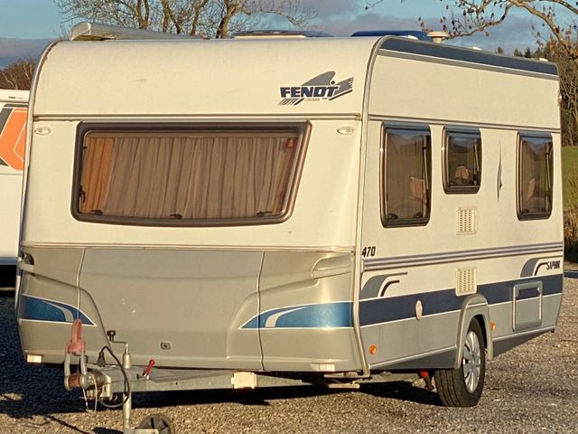 Fendt Saphier 470 TF, Mover, Klima, Markise - קרוואן נגרר: תמונה 2 Fendt Saphier 470 TF, Mover, Klima, Markise - קרוואן נגרר: תמונה 2