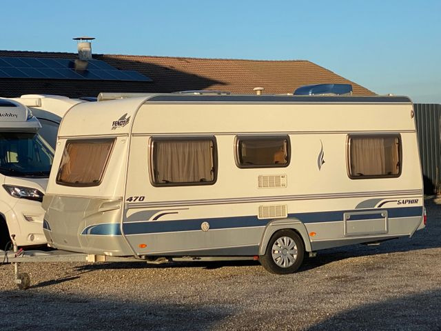 Fendt Saphier 470 TF, Mover, Klima, Markise - קרוואן נגרר: תמונה 3 Fendt Saphier 470 TF, Mover, Klima, Markise - קרוואן נגרר: תמונה 3