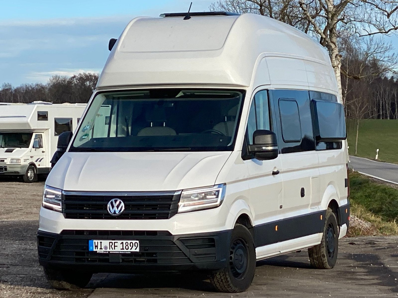 Volkswagen Grand California 600 FW, 3/4 Bett - מוטורהום: תמונה 1 Volkswagen Grand California 600 FW, 3/4 Bett - מוטורהום: תמונה 1