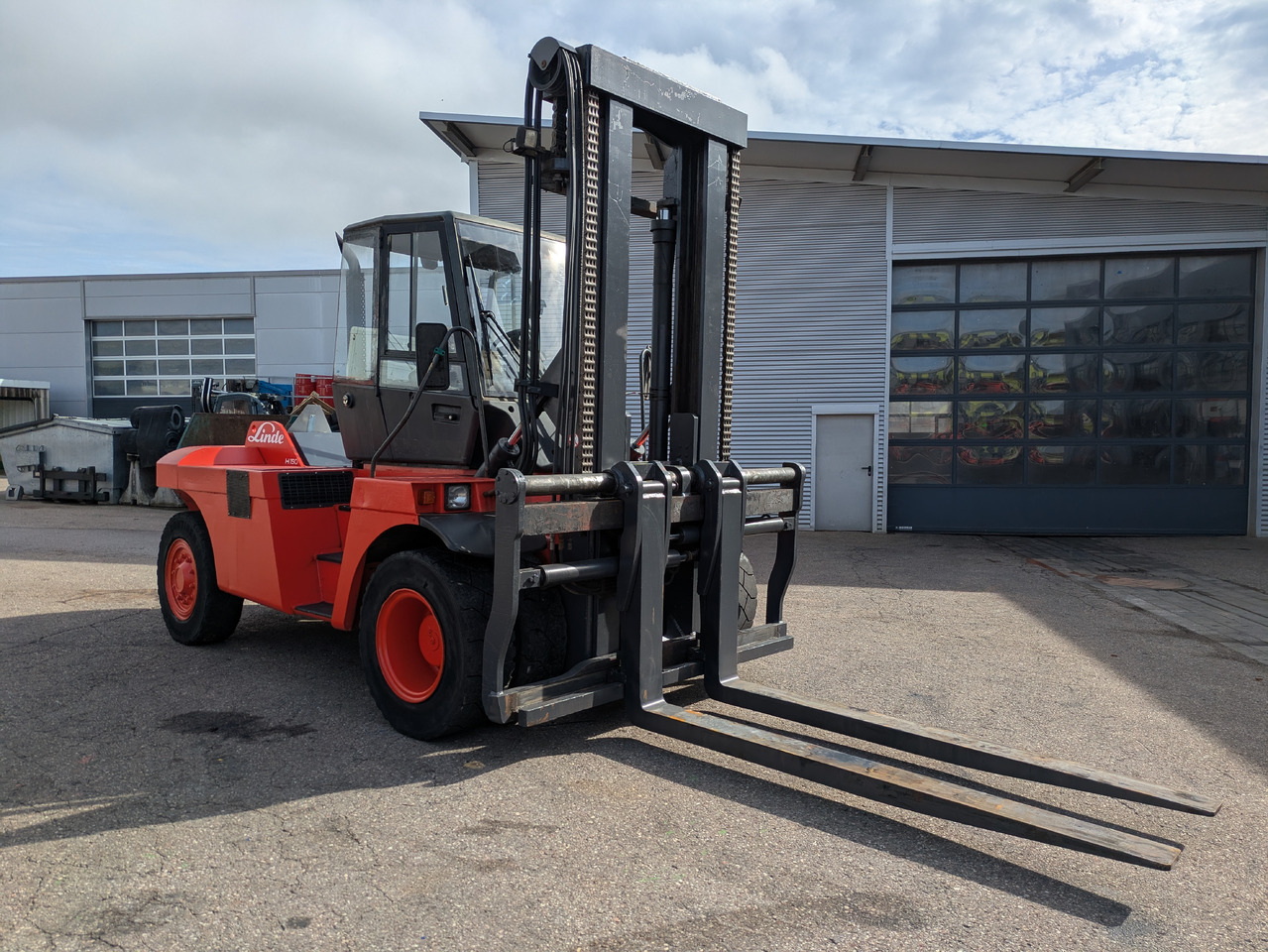 H150 Diesel Schwerlaststapler Bj:07 BStd: 5223h neue Gabeln - מלגזת סולר: תמונה 4 H150 Diesel Schwerlaststapler Bj:07 BStd: 5223h neue Gabeln - מלגזת סולר: תמונה 4