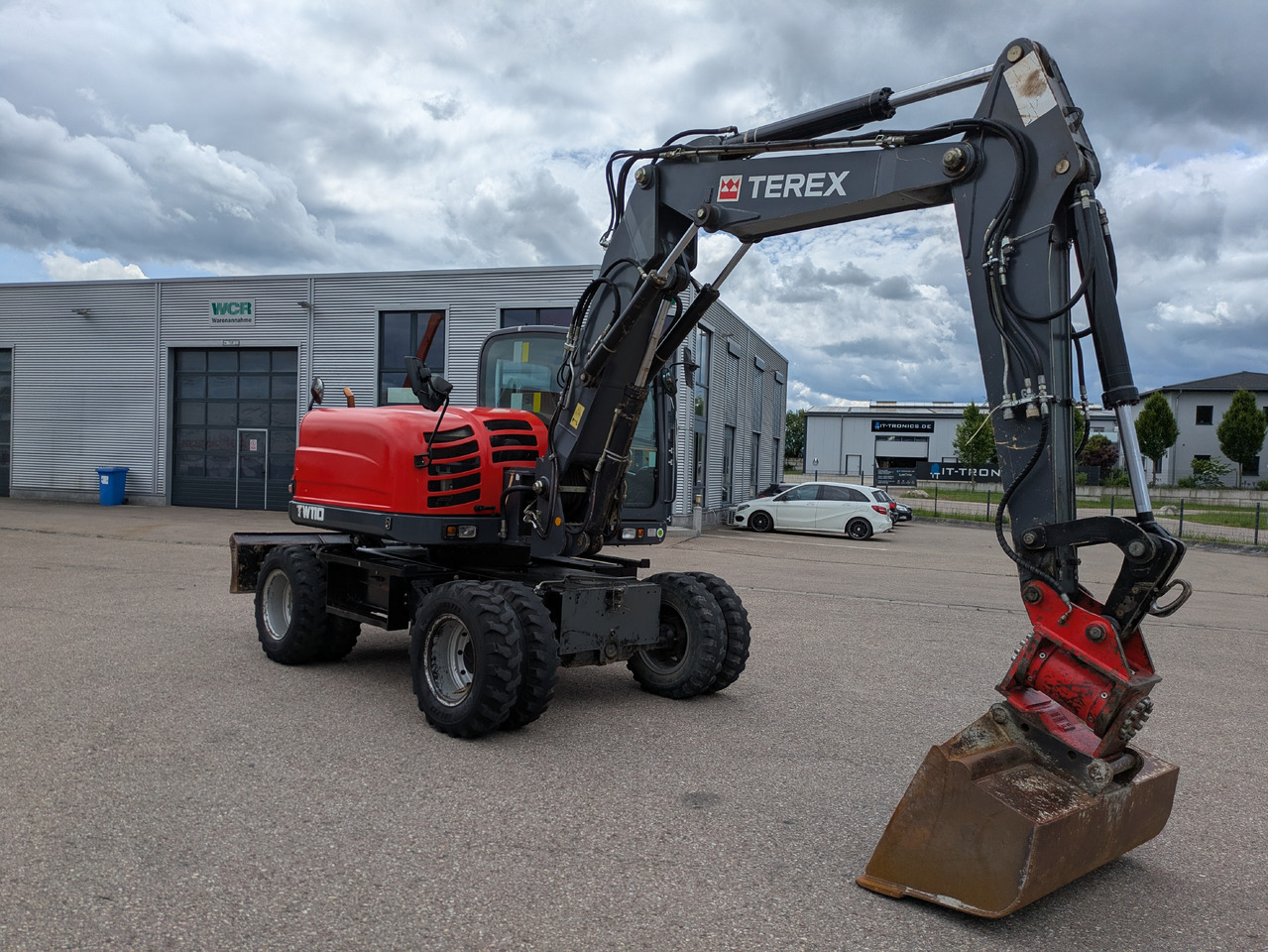 TEREX TW110 Mobilbagger Powertilt Rußpartikelfilter - מחפר גלגלים: תמונה 4 TEREX TW110 Mobilbagger Powertilt Rußpartikelfilter - מחפר גלגלים: תמונה 4