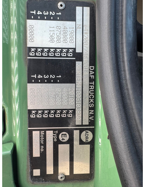 יחידת טרקטור DAF DAF CF 330 / Low Roof / TUV: 3-2026 / NL Truck: תמונה 14