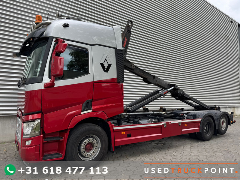 Renault T480 / 6X2 / MultiLift 26T / Roof Klima / TUV: 8-2025 / NL Truck - משאית הרמת וו: תמונה 1 Renault T480 / 6X2 / MultiLift 26T / Roof Klima / TUV: 8-2025 / NL Truck - משאית הרמת וו: תמונה 1