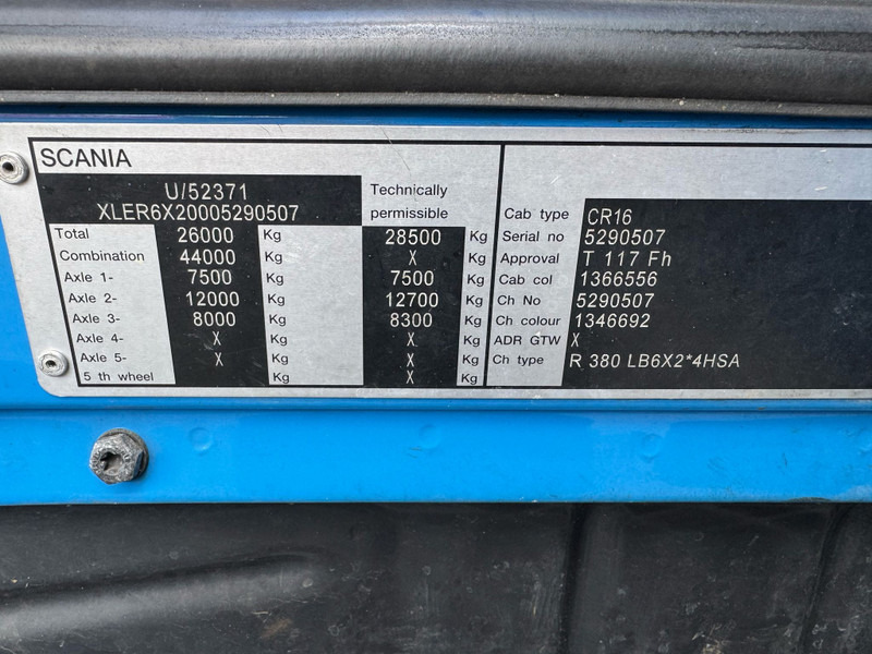 משאית מכל Scania R 380 Tank / 6X2 / Manual / Euro 5 / 19.000 Liter / Belgium Truck: תמונה 20