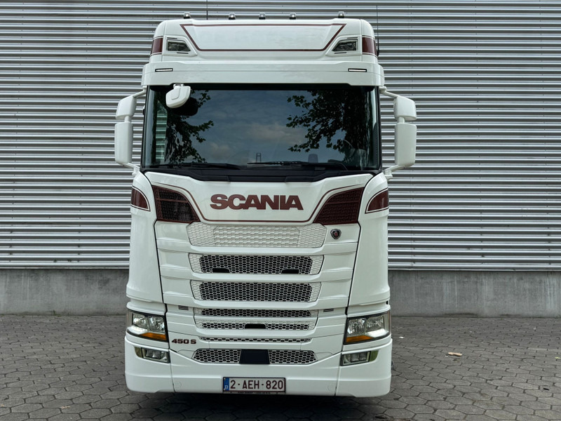 Scania S450 / Retarder / Full Air / Night Klima / 2 Tanks / TUV: 3-2026 / Belgium Truck - יחידת טרקטור: תמונה 4 Scania S450 / Retarder / Full Air / Night Klima / 2 Tanks / TUV: 3-2026 / Belgium Truck - יחידת טרקטור: תמונה 4