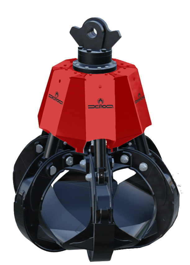 DEMOQ PG500 Hydraulic Polyp -grab - מכונת אחיזה עבור מכונת בנייה: תמונה 1 DEMOQ PG500 Hydraulic Polyp -grab - מכונת אחיזה עבור מכונת בנייה: תמונה 1