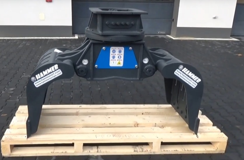 HAMMER GR 15Hydraulic Demolition Sorting grapple - מכונת אחיזה עבור מחפר: תמונה 5 HAMMER GR 15Hydraulic Demolition Sorting grapple - מכונת אחיזה עבור מחפר: תמונה 5