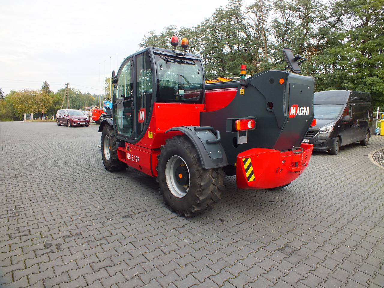 MAGNI TH5,5.19P - מעמיס גלגלים טלסקופי עבור מכונת בנייה: תמונה 3 MAGNI TH5,5.19P - מעמיס גלגלים טלסקופי עבור מכונת בנייה: תמונה 3