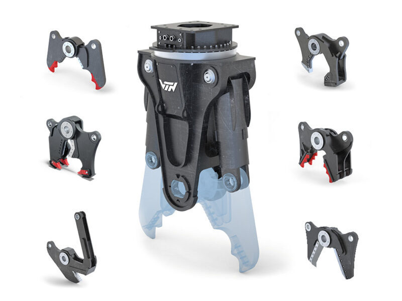 VTN MT03 Multiprocessor - jaws typ D 370 kg - מזמרת הריסה עבור מחפר: תמונה 1 VTN MT03 Multiprocessor - jaws typ D 370 kg - מזמרת הריסה עבור מחפר: תמונה 1