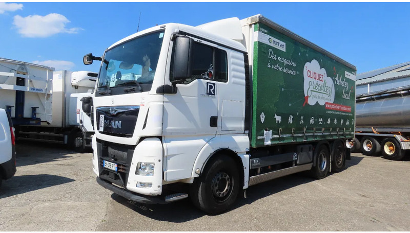 MAN TGX 18.480 446577 KM! RETARDER+ liftaxel + moving axel - משאית וילונות צד: תמונה 2 MAN TGX 18.480 446577 KM! RETARDER+ liftaxel + moving axel - משאית וילונות צד: תמונה 2
