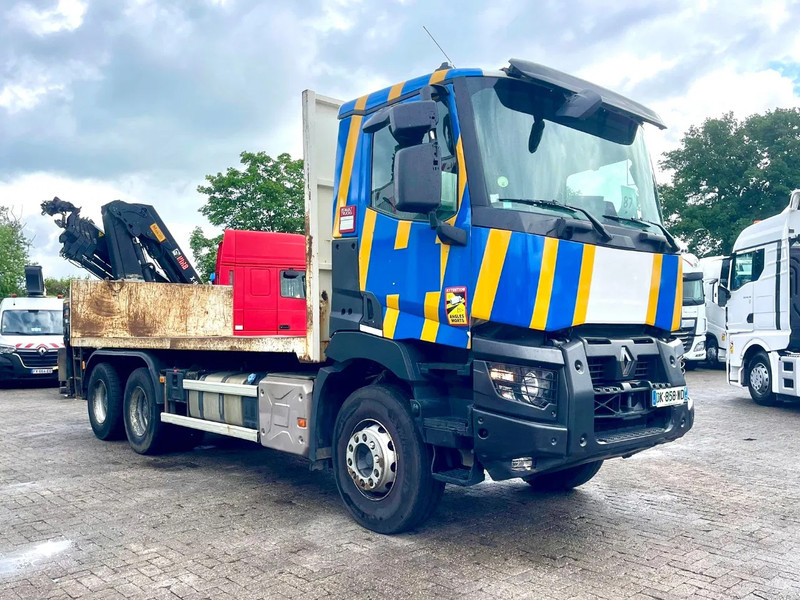 Renault C430 Bj 2018 HIAB X-HIDOU 18 8 , RETARDER, WHEELBASE 4.35M, NAVI - משאית מנוף: תמונה 1 Renault C430 Bj 2018 HIAB X-HIDOU 18 8 , RETARDER, WHEELBASE 4.35M, NAVI - משאית מנוף: תמונה 1