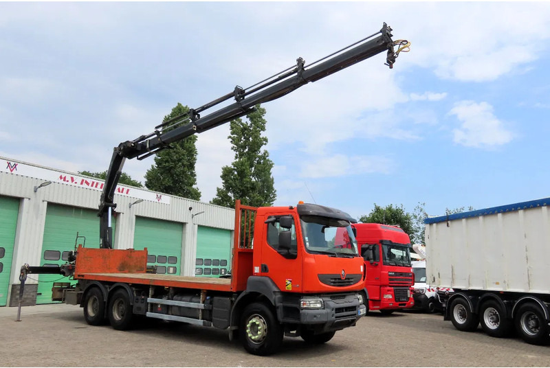 Renault Kerax 430 HIAB 211 EP4 , 6x4 - משאית מנוף: תמונה 1 Renault Kerax 430 HIAB 211 EP4 , 6x4 - משאית מנוף: תמונה 1