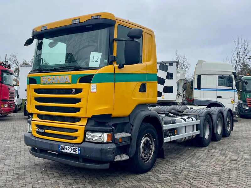 Scania R490 Retarder - משאית עם שלדת תא: תמונה 1 Scania R490 Retarder - משאית עם שלדת תא: תמונה 1