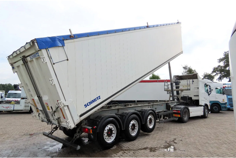 סמיטריילר עם מזהיר Schmitz Cargobull 50m3 , 6240kg LIFT/ SAF, GREAT Condition: תמונה 14