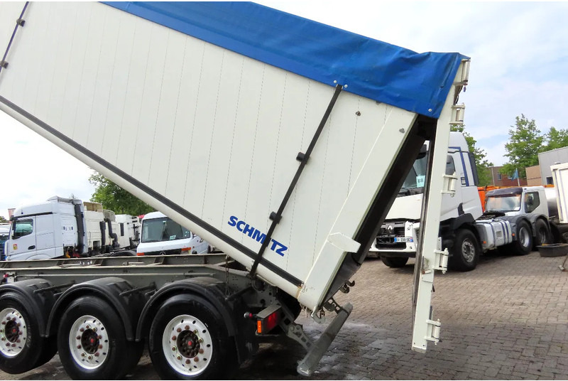 סמיטריילר עם מזהיר Schmitz Cargobull 50m3 , 6240kg LIFT/ SAF, GREAT Condition: תמונה 16