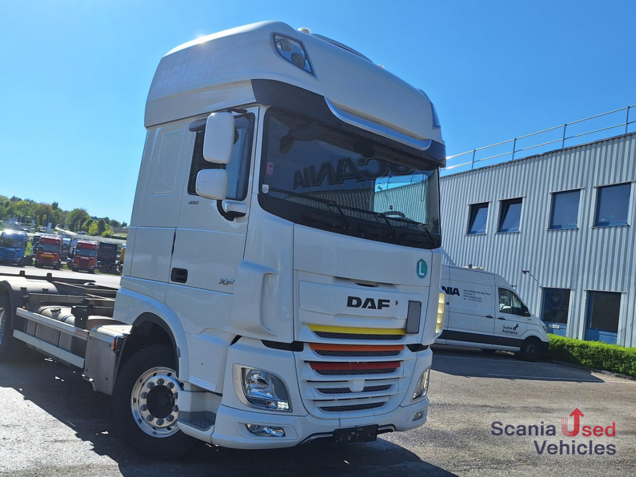 מוביל מכולות/ משאית החלפת גוף DAF XF 480 6X2 BDF Super Space Lenkachse !: תמונה 8