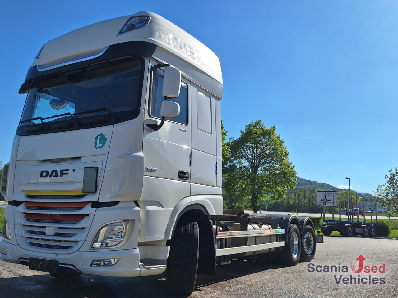 מוביל מכולות/ משאית החלפת גוף DAF XF 480 6X2 BDF Super Space Lenkachse !: תמונה 9