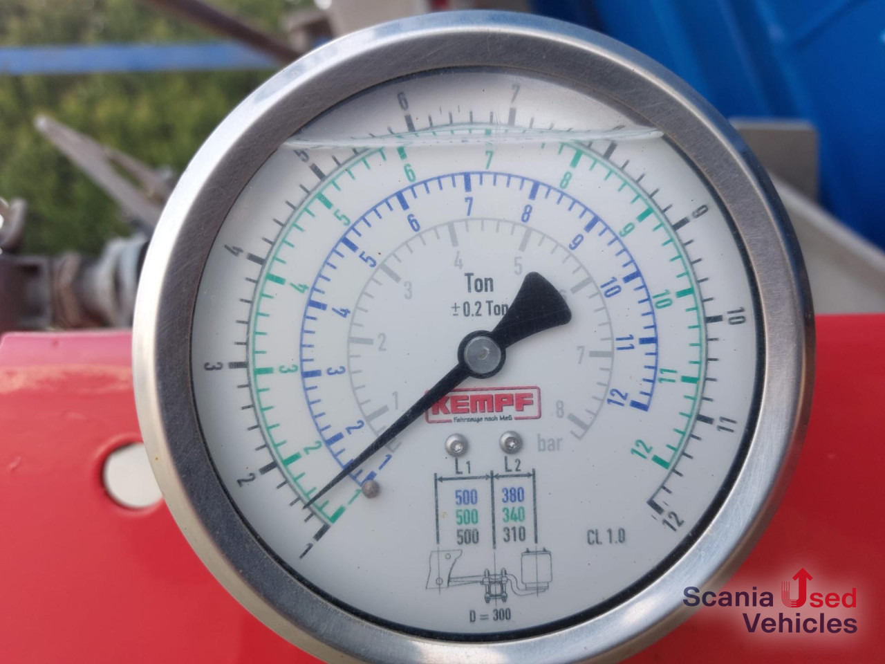 KEMPF SKM 3/S/ 39 A 10 Kastenmulde - סמיטריילר עם מזהיר: תמונה 3 KEMPF SKM 3/S/ 39 A 10 Kastenmulde - סמיטריילר עם מזהיר: תמונה 3