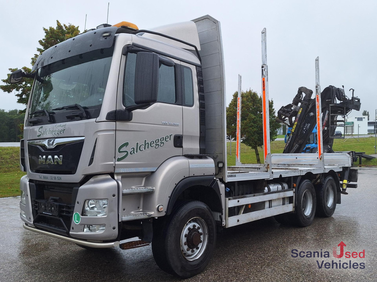 MAN TGS 33.500 6X6H BL HydroDrive + Penz 12Z - משאית עץ, משאית מנוף: תמונה 1 MAN TGS 33.500 6X6H BL HydroDrive + Penz 12Z - משאית עץ, משאית מנוף: תמונה 1