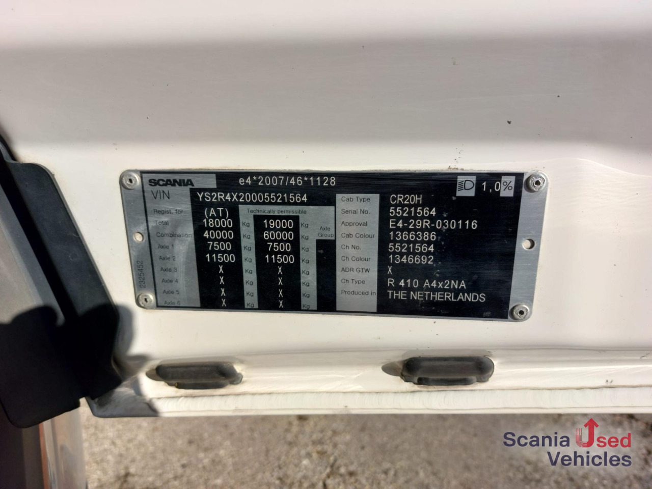 SCANIA R 410 A4x2NA Highline Hydraulik - יחידת טרקטור: תמונה 5 SCANIA R 410 A4x2NA Highline Hydraulik - יחידת טרקטור: תמונה 5