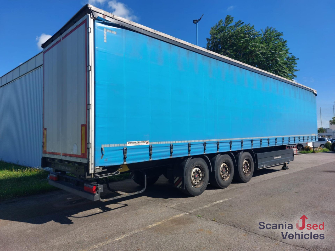 SCHWARZMUELLER Tautliner Liftachse Palettenkasten - סמיטריילר עם וילונות צד: תמונה 1 SCHWARZMUELLER Tautliner Liftachse Palettenkasten - סמיטריילר עם וילונות צד: תמונה 1