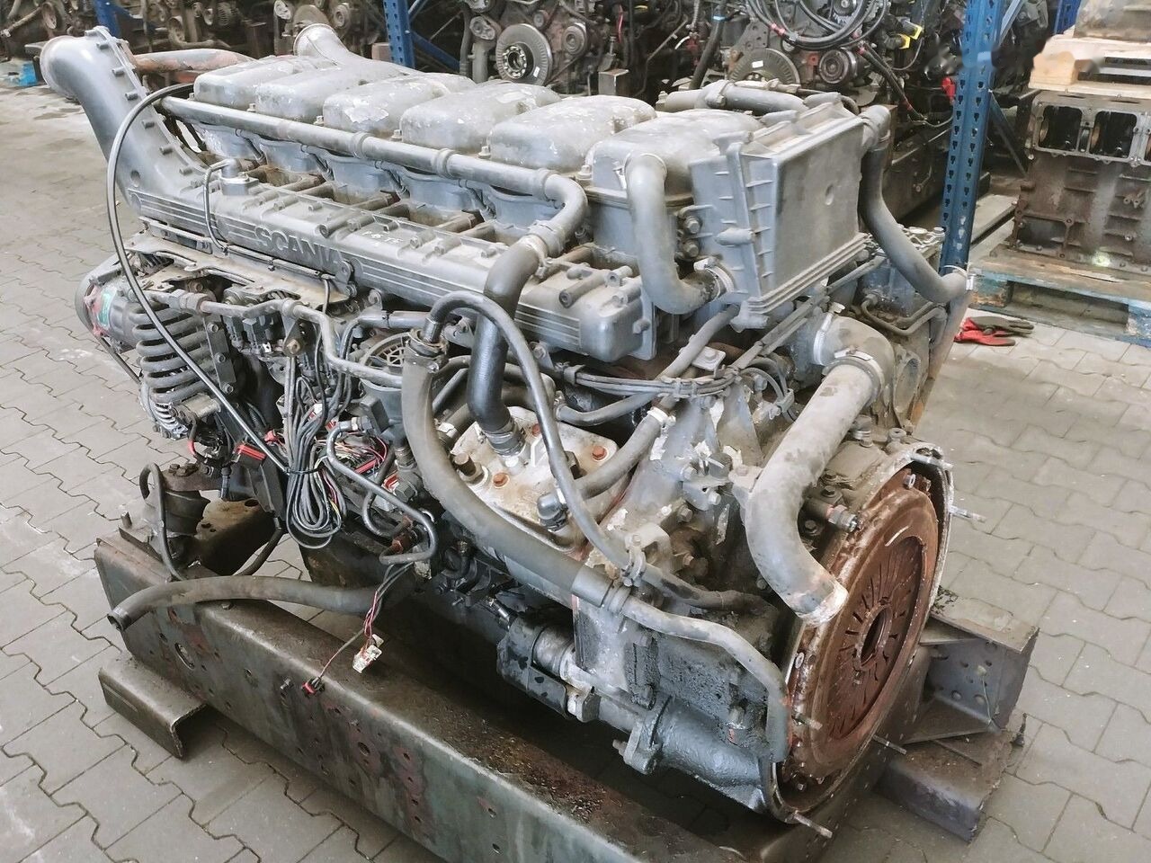 מנוע עבור משאית Scania COMPLETE HPI 480, 2007, DT1217, VERY GOOD CONDITION: תמונה 8