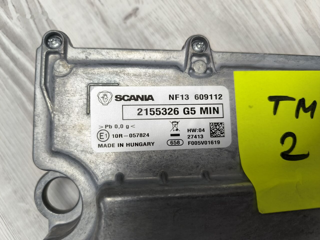 Scania TMS2 2155326 Scania - ECU עבור משאית: תמונה 1 Scania TMS2 2155326 Scania - ECU עבור משאית: תמונה 1