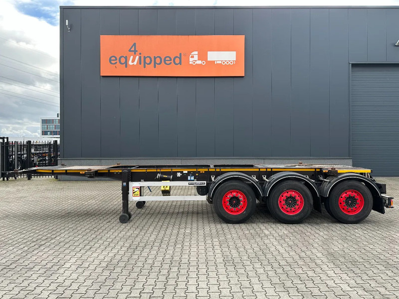 Burg 20FT / 20FT SWAP ADR (EX/II, EX/III, FL, AT), Leergewicht : 3.690kg, SAF INTRADISC, 2x Liftachse, NL-Chassis, APK/ADR: 10-2025 - סמיטריילר מוביל מכולות/ החלפת גוף: תמונה 2 Burg 20FT / 20FT SWAP ADR (EX/II, EX/III, FL, AT), Leergewicht : 3.690kg, SAF INTRADISC, 2x Liftachse, NL-Chassis, APK/ADR: 10-2025 - סמיטריילר מוביל מכולות/ החלפת גוף: תמונה 2