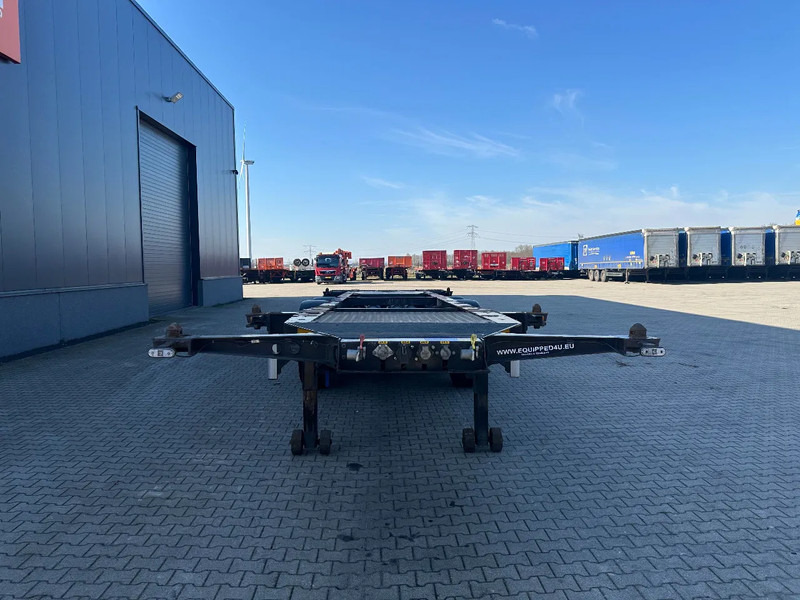 Burg 20FT / 20FT SWAP ADR (EX/II, EX/III, FL, AT), Leergewicht : 3.690kg, SAF INTRADISC, 2x Liftachse, NL-Chassis - סמיטריילר מוביל מכולות/ החלפת גוף: תמונה 5 Burg 20FT / 20FT SWAP ADR (EX/II, EX/III, FL, AT), Leergewicht : 3.690kg, SAF INTRADISC, 2x Liftachse, NL-Chassis - סמיטריילר מוביל מכולות/ החלפת גוף: תמונה 5