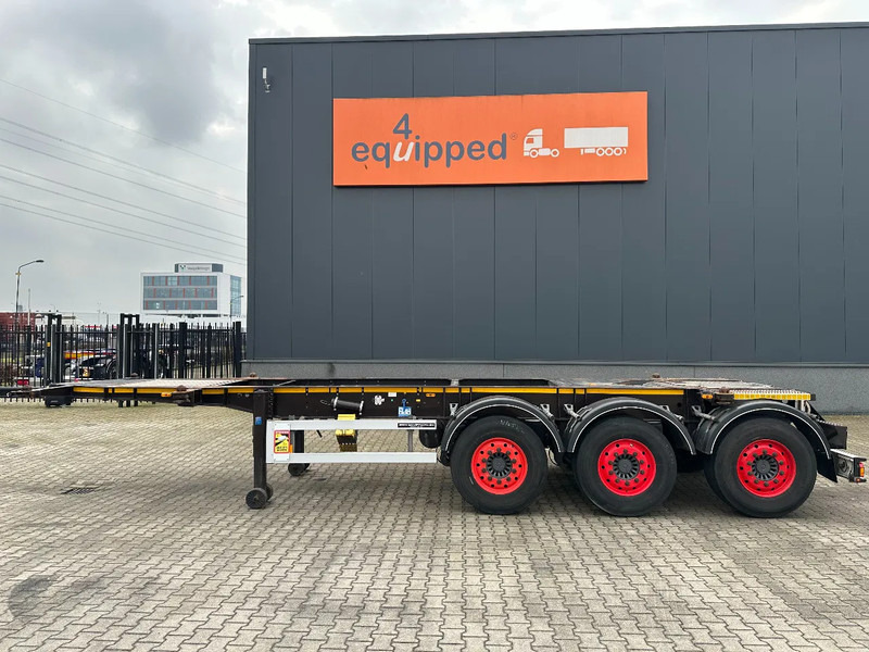 Burg 20FT / 20FT SWAP ADR (EX/II, EX/III, FL, AT), empty weight: 3.690kg, SAF INTRADISC, 2x liftaxle, ALCOA, NL-Chassis - סמיטריילר מוביל מכולות/ החלפת גוף: תמונה 2 Burg 20FT / 20FT SWAP ADR (EX/II, EX/III, FL, AT), empty weight: 3.690kg, SAF INTRADISC, 2x liftaxle, ALCOA, NL-Chassis - סמיטריילר מוביל מכולות/ החלפת גוף: תמונה 2