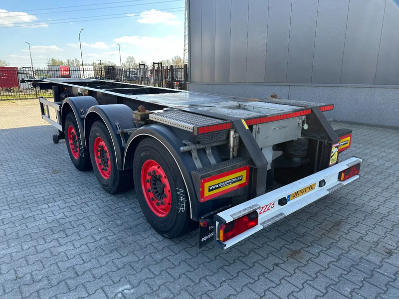 Burg 20FT/3-axles, 3.400kg, SAF INTRADISC, ADR, 2x LIFTAXLE, NL, APK/ADR: 10/2025 - סמיטריילר מוביל מכולות/ החלפת גוף: תמונה 3 Burg 20FT/3-axles, 3.400kg, SAF INTRADISC, ADR, 2x LIFTAXLE, NL, APK/ADR: 10/2025 - סמיטריילר מוביל מכולות/ החלפת גוף: תמונה 3
