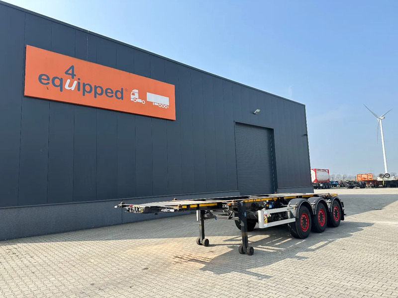 Burg 20FT ADR (EX/II, EX/III, FL, AT) Chassis, Leergewicht : 3.690kg, SAF INTRADISC, 2x Liftachse, NL-Chassis, APK/ADR: 07-2025 - סמיטריילר מוביל מכולות/ החלפת גוף: תמונה 1 Burg 20FT ADR (EX/II, EX/III, FL, AT) Chassis, Leergewicht : 3.690kg, SAF INTRADISC, 2x Liftachse, NL-Chassis, APK/ADR: 07-2025 - סמיטריילר מוביל מכולות/ החלפת גוף: תמונה 1