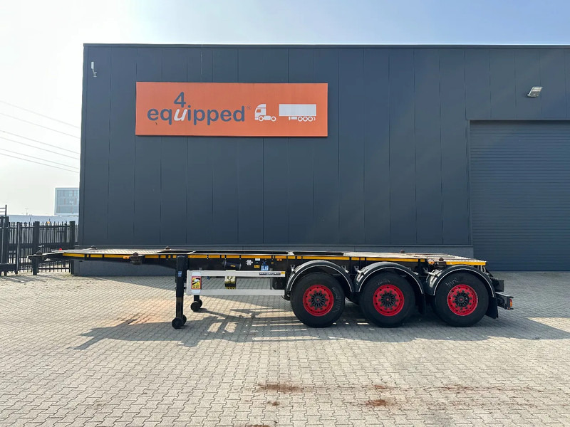 Burg 20FT ADR (EX/II, EX/III, FL, AT) Chassis, Leergewicht : 3.690kg, SAF INTRADISC, 2x Liftachse, NL-Chassis, APK/ADR: 07-2025 - סמיטריילר מוביל מכולות/ החלפת גוף: תמונה 2 Burg 20FT ADR (EX/II, EX/III, FL, AT) Chassis, Leergewicht : 3.690kg, SAF INTRADISC, 2x Liftachse, NL-Chassis, APK/ADR: 07-2025 - סמיטריילר מוביל מכולות/ החלפת גוף: תמונה 2