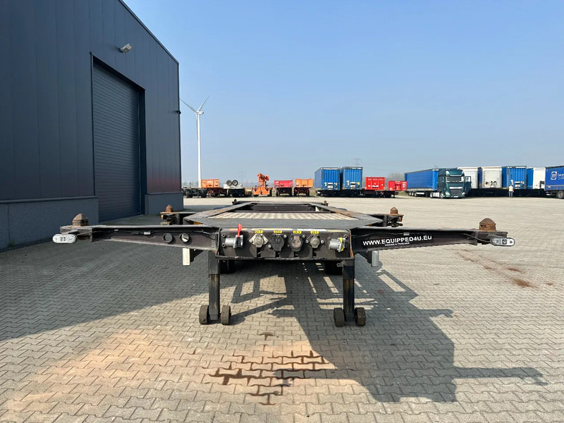 Burg 20FT ADR (EX/II, EX/III, FL, AT) Chassis, Leergewicht : 3.690kg, SAF INTRADISC, 2x Liftachse, NL-Chassis, APK/ADR: 07-2025 - סמיטריילר מוביל מכולות/ החלפת גוף: תמונה 5 Burg 20FT ADR (EX/II, EX/III, FL, AT) Chassis, Leergewicht : 3.690kg, SAF INTRADISC, 2x Liftachse, NL-Chassis, APK/ADR: 07-2025 - סמיטריילר מוביל מכולות/ החלפת גוף: תמונה 5