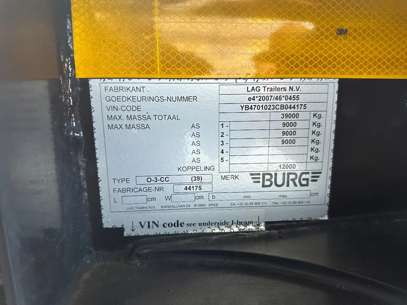 הַחכָּרָה Burg 20FT ADR (EX/II, EX/III, FL, AT) Chassis, Leergewicht : 3.690kg, SAF INTRADISC, 2x Liftachse, NL-Chassis Burg 20FT ADR (EX/II, EX/III, FL, AT) Chassis, Leergewicht : 3.690kg, SAF INTRADISC, 2x Liftachse, NL-Chassis: תמונה 20 הַחכָּרָה Burg 20FT ADR (EX/II, EX/III, FL, AT) Chassis, Leergewicht : 3.690kg, SAF INTRADISC, 2x Liftachse, NL-Chassis Burg 20FT ADR (EX/II, EX/III, FL, AT) Chassis, Leergewicht : 3.690kg, SAF INTRADISC, 2x Liftachse, NL-Chassis: תמונה 20