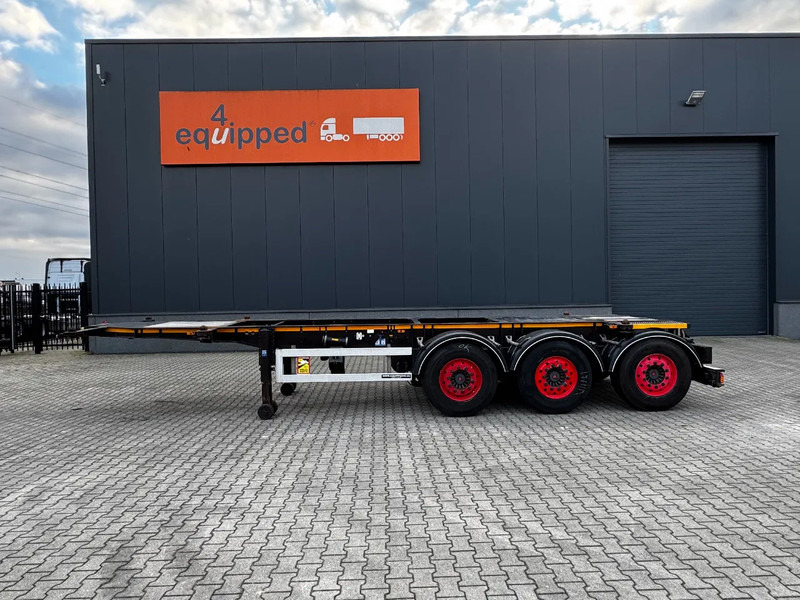 Burg 20FT ADR (EX/II, EX/III, FL, AT) Chassis, Leergewicht : 3.690kg, SAF INTRADISC, 2x Liftachse, NL-Chassis - סמיטריילר מוביל מכולות/ החלפת גוף: תמונה 2 Burg 20FT ADR (EX/II, EX/III, FL, AT) Chassis, Leergewicht : 3.690kg, SAF INTRADISC, 2x Liftachse, NL-Chassis - סמיטריילר מוביל מכולות/ החלפת גוף: תמונה 2