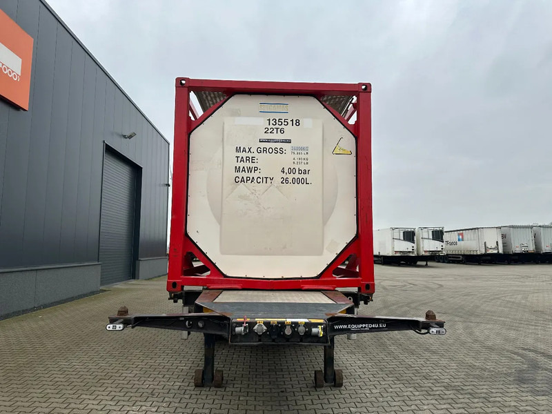Burg 20FT ADR (EX/II, EX/III, FL, AT) Chassis + Tankcontainer 26.000L /3 baffels - סמיטריילר מכל: תמונה 5 Burg 20FT ADR (EX/II, EX/III, FL, AT) Chassis + Tankcontainer 26.000L /3 baffels - סמיטריילר מכל: תמונה 5