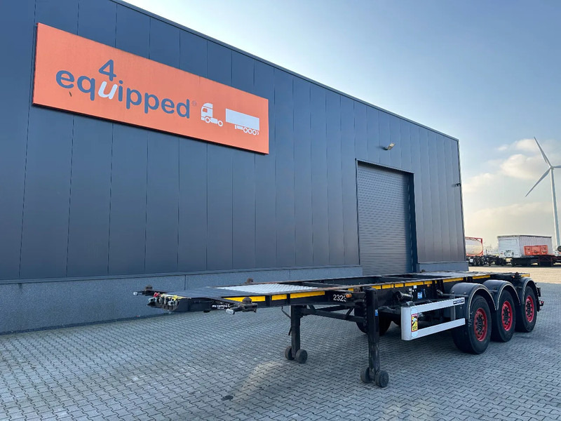 Burg 20FT ADR (EX/II, EX/III, FL, AT), Leeggewicht: 3.690kg, SAF INTRADISC, 2x liftaxle, ALCOA, NL-Chassis - סמיטריילר מוביל מכולות/ החלפת גוף: תמונה 1 Burg 20FT ADR (EX/II, EX/III, FL, AT), Leeggewicht: 3.690kg, SAF INTRADISC, 2x liftaxle, ALCOA, NL-Chassis - סמיטריילר מוביל מכולות/ החלפת גוף: תמונה 1