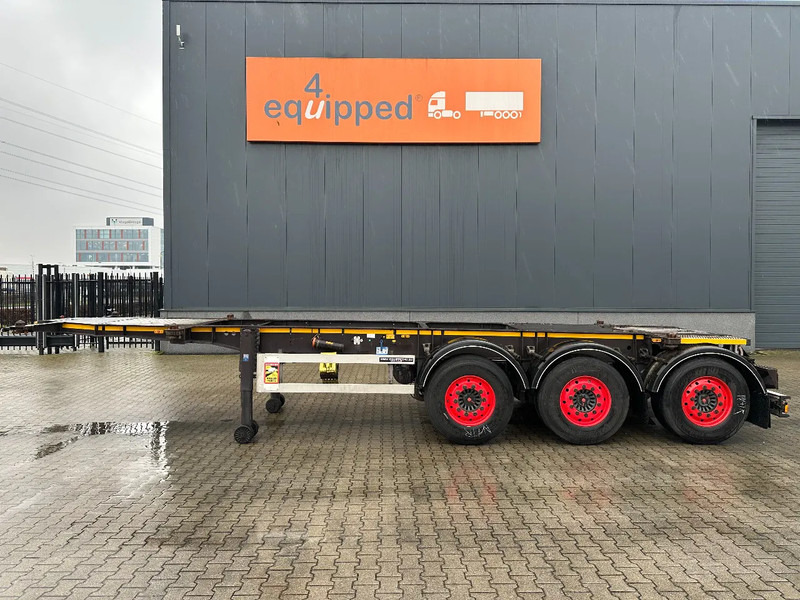 Burg 20FT ADR (EX/II, EX/III, FL, AT), Leergewicht: 3.690kg, SAF INTRADISC, 2x Liftachse, ALCOA, NL-Chassis, APK/ADR: 02-2026 - סמיטריילר מוביל מכולות/ החלפת גוף: תמונה 2 Burg 20FT ADR (EX/II, EX/III, FL, AT), Leergewicht: 3.690kg, SAF INTRADISC, 2x Liftachse, ALCOA, NL-Chassis, APK/ADR: 02-2026 - סמיטריילר מוביל מכולות/ החלפת גוף: תמונה 2