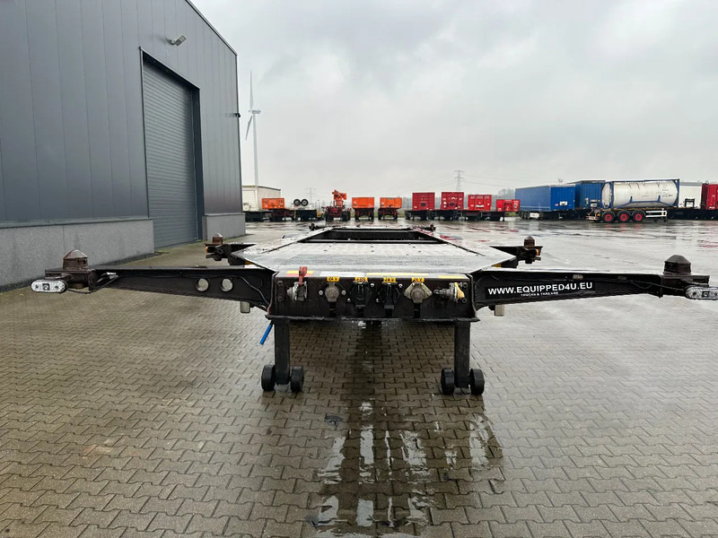 Burg 20FT ADR (EX/II, EX/III, FL, AT), Leergewicht: 3.690kg, SAF INTRADISC, 2x Liftachse, ALCOA, NL-Chassis, APK/ADR: 02-2026 - סמיטריילר מוביל מכולות/ החלפת גוף: תמונה 5 Burg 20FT ADR (EX/II, EX/III, FL, AT), Leergewicht: 3.690kg, SAF INTRADISC, 2x Liftachse, ALCOA, NL-Chassis, APK/ADR: 02-2026 - סמיטריילר מוביל מכולות/ החלפת גוף: תמונה 5