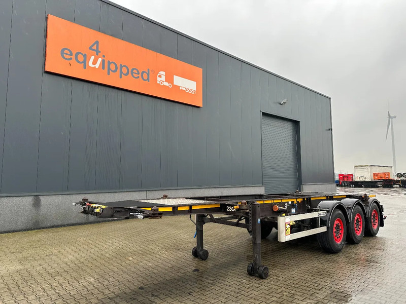 Burg 20FT ADR (EX/II, EX/III, FL, AT), Leergewicht: 3.690kg, SAF INTRADISC, 2x Liftachse, ALCOA, NL-Chassis, APK/ADR: 02-2026 - סמיטריילר מוביל מכולות/ החלפת גוף: תמונה 1 Burg 20FT ADR (EX/II, EX/III, FL, AT), Leergewicht: 3.690kg, SAF INTRADISC, 2x Liftachse, ALCOA, NL-Chassis, APK/ADR: 02-2026 - סמיטריילר מוביל מכולות/ החלפת גוף: תמונה 1