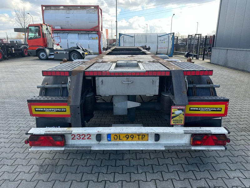 Burg 20FT ADR (EX/II, EX/III, FL, AT), Leergewicht : 3.690kg, SAF INTRADISC, 2x Liftachse, NL-Chassis - סמיטריילר מוביל מכולות/ החלפת גוף: תמונה 4 Burg 20FT ADR (EX/II, EX/III, FL, AT), Leergewicht : 3.690kg, SAF INTRADISC, 2x Liftachse, NL-Chassis - סמיטריילר מוביל מכולות/ החלפת גוף: תמונה 4
