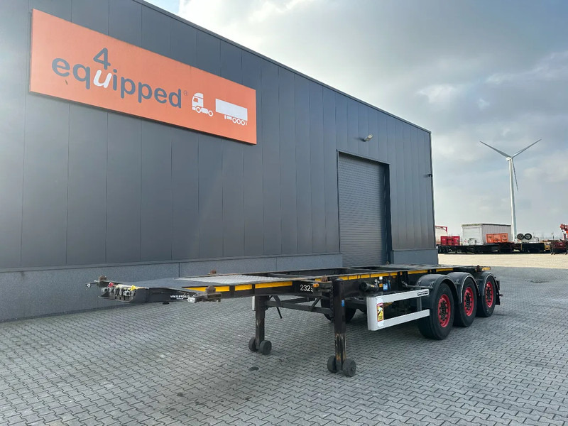 Burg 20FT ADR (EX/II, EX/III, FL, AT), Leergewicht: 3.690kg, SAF INTRADISC, 2x liftaxle, ALCOA, NL-Chassis - סמיטריילר מוביל מכולות/ החלפת גוף: תמונה 1 Burg 20FT ADR (EX/II, EX/III, FL, AT), Leergewicht: 3.690kg, SAF INTRADISC, 2x liftaxle, ALCOA, NL-Chassis - סמיטריילר מוביל מכולות/ החלפת גוף: תמונה 1