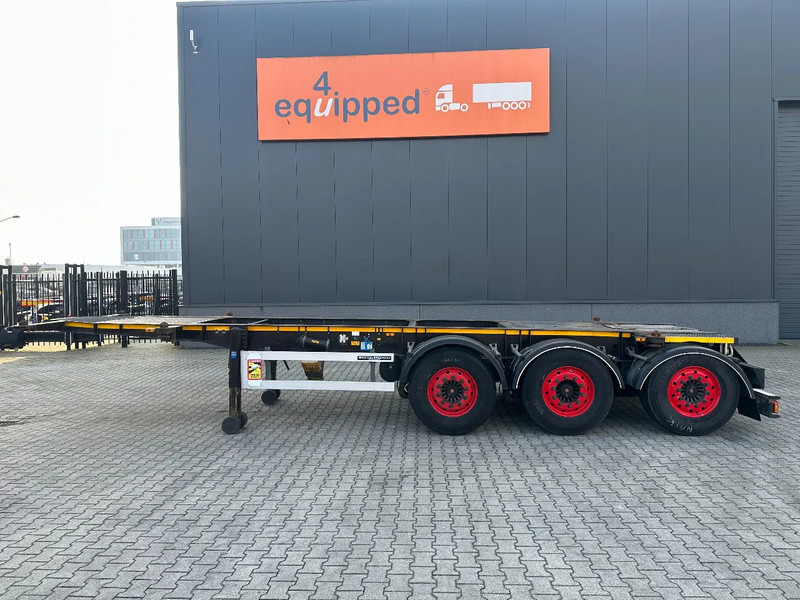 Burg 20FT ADR (EX/II, EX/III, FL, AT), Leergewicht: 3.690kg, SAF INTRADISC, 2x liftaxle, ALCOA, NL-Chassis - סמיטריילר מוביל מכולות/ החלפת גוף: תמונה 2 Burg 20FT ADR (EX/II, EX/III, FL, AT), Leergewicht: 3.690kg, SAF INTRADISC, 2x liftaxle, ALCOA, NL-Chassis - סמיטריילר מוביל מכולות/ החלפת גוף: תמונה 2
