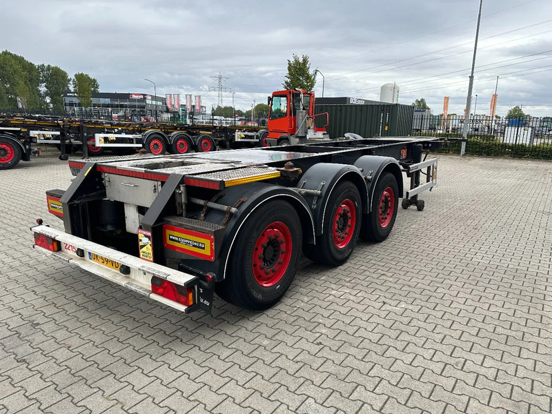 Burg 20FT (SWAP) / 3-axles, 3.400kg, SAF INTRADISC, ADR, 2x LIFTAXLE, NL-chassis - סמיטריילר מוביל מכולות/ החלפת גוף: תמונה 3 Burg 20FT (SWAP) / 3-axles, 3.400kg, SAF INTRADISC, ADR, 2x LIFTAXLE, NL-chassis - סמיטריילר מוביל מכולות/ החלפת גוף: תמונה 3